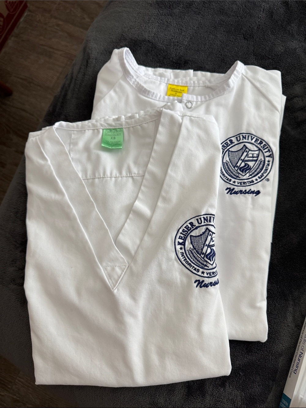 Keiser Nursing scrub top